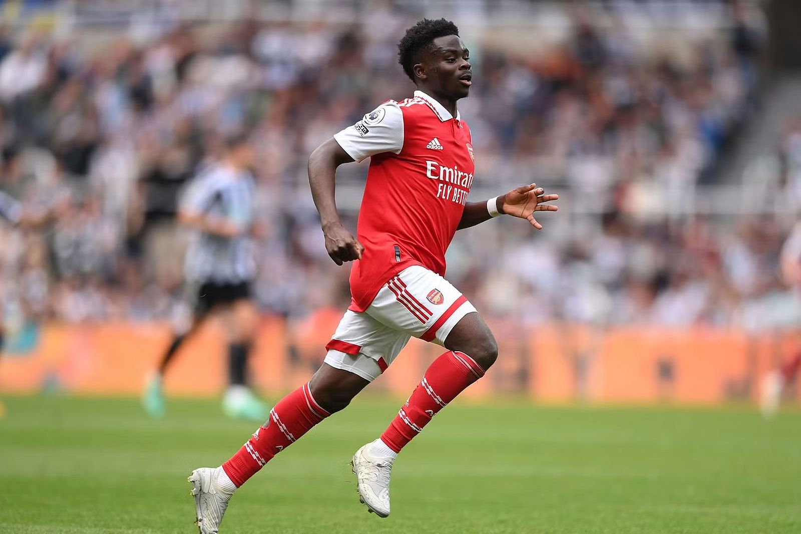 Bukayo Saka - cầu thủ cánh phải xuất sắc của Arsenal